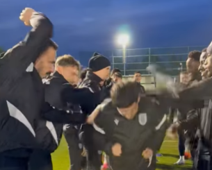 Υποδέχθηκαν με... φατούρο τον Ζαφείρη στη πρώτη του προπόνηση με τον ΠΑΟΚ (video)