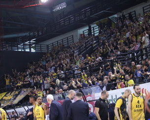 Ο κόσμος της ΑΕΚ παίρνει θέση στη Sunel Arena για το must win παιχνίδι με Άρη