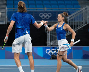 Σάκκαρη για Τσιτσιπά: «Πλεονέκτημα να παίζω με τον Στέφανο στο διπλό, έχουμε χημεία στο κορτ»