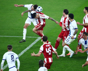 Η Κηφισιά έβαλε... μπλόκο στον «άχρωμο» Ολυμπιακό και τον οδήγησε στην πρώτη του εντός έδρας απώλεια βαθμών