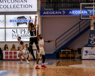 O Ταϊρί με τρομερό buzzer beater έστειλε το Μύκονος - ΠΑΟΚ στην παράταση (video)