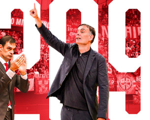 Ο Μπαρτζώκας ξεπέρασε τον Ιωαννίδη και «έγραψε» ιστορία στον πάγκο του Ολυμπιακού