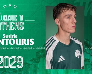 Ο Παναθηναϊκός ανακοίνωσε τον Σωτήρη Κοντούρη με συμβόλαιο έως τον Ιούνιο του 2029