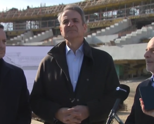 Το βίντεο από την επίσκεψη Αλαφούζου, Μητσοτάκη, Δούκα στον Βοτανικό