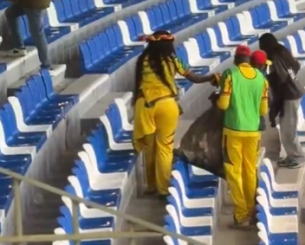 Σπουδαία κίνηση από τους φίλους της Σενεγάλης: Καθάρισαν την κερκίδα τους μετά τον αγώνα με το Κονγκό (video)