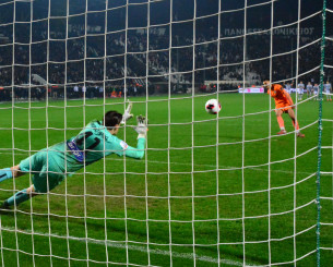 Η στιγμή της μεγάλης απόκρουσης του Μοναστηρλή που ολοκλήρωσε το ονειρικό του ντεμπούτο με τον ΠΑΟΚ (video)