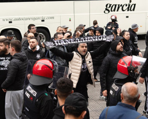 Ασπρόμαυρη... τρέλα στο Μπιλμπάο και απόβαση ΠΑΟΚτσήδων για τον τελικό Ασπρόμαυρη... τρέλα στο Μπιλμπάο και απόβαση ΠΑΟΚτσήδων για τον τελικό