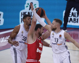 Που θα δείτε το Game 1 του Ολυμπιακού με τη Ρεάλ Μαδρίτης και την αναμέτρηση της Μονακό - Μπαρτσελόνα Που θα δείτε το Game 1 του Ολυμπιακού με τη Ρεάλ Μαδρίτης και την αναμέτρηση της Μονακό - Μπαρτσελόνα
