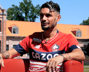 Ο Καμπελά στην προπόνηση της Λιλ