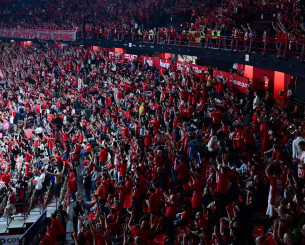 Στο... πόδι όλο το ΣΕΦ για το Game 2 του Ολυμπιακού κόντρα στη Ρεάλ Στο... πόδι όλο το ΣΕΦ για το Game 2 του Ολυμπιακού κόντρα στη Ρεάλ
