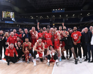 Για δεύτερη σερί χρονιά ο Ολυμπιακός προκρίνεται στο Final 4 μέσω Ισπανίας Για δεύτερη σερί χρονιά ο Ολυμπιακός προκρίνεται στο Final 4 μέσω Ισπανίας
