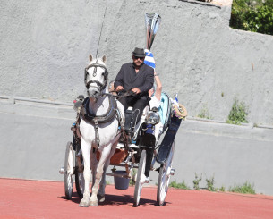 Με άμαξα έφτασε το πρωτάθλημα της Κηφισιάς στο γήπεδο