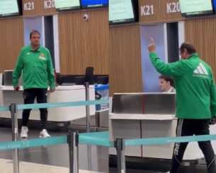 O Αταμάν άκουσε και... δίκαια συνθήματα: Φίλαθλοι τον αποθέωσαν στο αεροδρόμιο (video) O Αταμάν άκουσε και... δίκαια συνθήματα: Φίλαθλοι τον αποθέωσαν στο αεροδρόμιο (video)