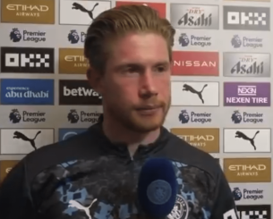 O Ντε Μπρόινε ισοφάρισε ένα ασύλληπτο ρεκόρ που μόνο ο Μέσι είχε πετύχει