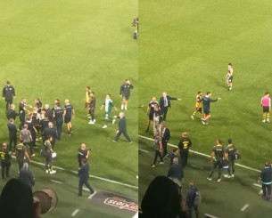 Χαμός με τη λήξη: Ο Μάνταλος φώναζε «έλα έξω» στον Μλαντένοβιτς (video) Χαμός με τη λήξη: Ο Μάνταλος φώναζε «έλα έξω» στον Μλαντένοβιτς (video)