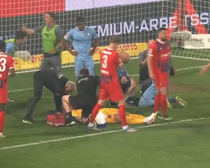 Αγνωστο το πότε θα επιστρέψει ο τερματοφύλακας της Χάιντενχαϊμ μετά την κατάρρευσή του (video)