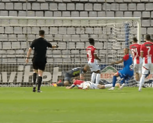 Απίθανο σκηνικό στον Βόλο: Ο Κατσικογιάννης δεν μέτρησε γκολ για να δώσει πέναλτι (video)