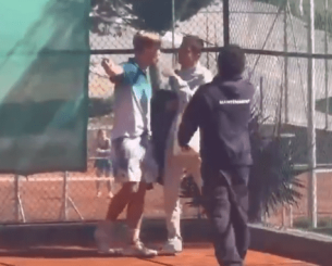 Τενίστας σε παράκρουση έβριζε τον διαιτητή και έκανε άσεμνες χειρονομίες (videos)