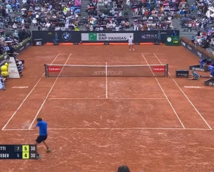 Ένα match-ball... τριών ωρών για Μουζέτι - Μεντβέντεφ στο Rome Open (video)