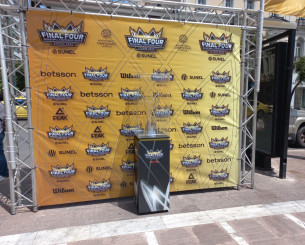 Το Final 4 του BCL έφερε μπασκετική γιορτή στο κέντρο της Αθήνας