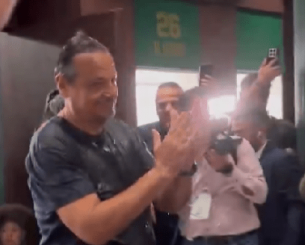 Το μπουγέλο των παικτών του Παναθηναϊκού στον Εργκίν Αταμάν (video)