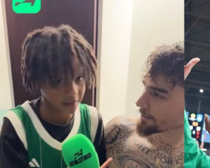 Απίθανος Χουάντσο με τον γιο του Γκραντ στην κάμερα του Athletiko: «Με τον μπαμπά σου είμαστε... bad boys» (video)