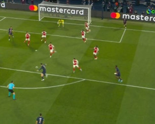 Με βολίδα του Ρουίθ το 1-0 της Παρί Σεν Ζερμέν (video)