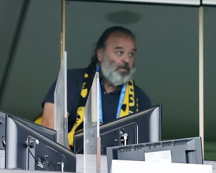 Στην Τούμπα για το ΠΑΟΚ-ΑΕΚ ο Μάριος Ηλιόπουλος