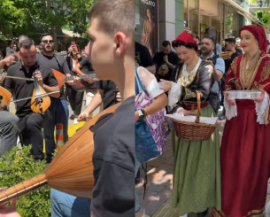 Κρητική μουσική και μαντινάδες από οπαδούς του ΟΦΗ στην Αθήνα (video) Κρητική μουσική και μαντινάδες από οπαδούς του ΟΦΗ στην Αθήνα (video)