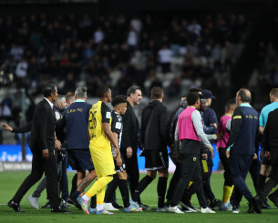 Ένταση στο ημίχρονο ανάμεσα σε Λαμέλα και Κεντζιόρα (video)