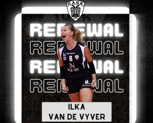 Συνεχίζει στον ΠΑΟΚ η Βαν ντε Βίβερ