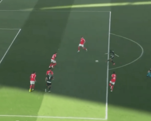 Αιφνιδίασε τη Μπενφίκα και άνοιξε το σκορ στο 4' η Σπόρτινγκ με τον Τρινκάο (video)