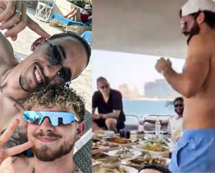 Ο Τσιμίκας γιορτάζει τον τίτλο με τη Λίβερπουλ σε υπερπολυτελές ξενοδοχείο στο Ντουμπάι (video)