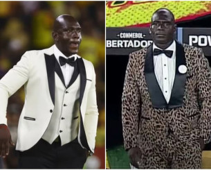 Ο trendy προπονητής... ξαναχτύπησε - Εμφανίστηκε με λεοπάρ κοστούμι σε αγώνα του Libertadores (video)