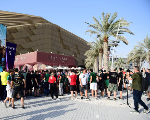 Ένταση έξω από την Etihad Arena Ένταση έξω από την Etihad Arena