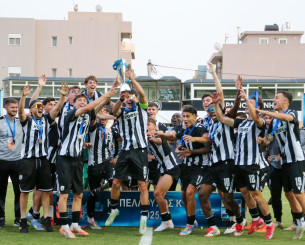 Κυπελλούχος Κ19 ο ΠΑΟΚ, λύγισε τον πρωταθλητή Ολυμπιακό στην παράταση