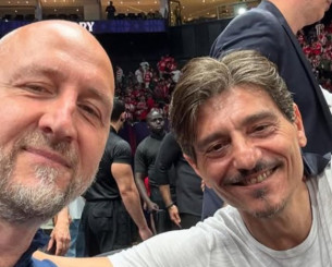 Ο Ντίνο Ράτζα δημοσίευσε τις selfie με Γιαννακόπουλο και Αλβέρτη Ο Ντίνο Ράτζα δημοσίευσε τις selfie με Γιαννακόπουλο και Αλβέρτη
