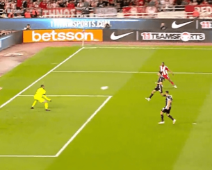 Απείλησε ξανά ο Ελ Κααμπί στο ξεκίνημα του δευτέρου ημιχρόνου (video)