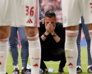 Συντετριμμένος ο Φαριόλι - Έβαλε τα κλάματα με την απώλεια του τίτλου από τον Άγιαξ (video)