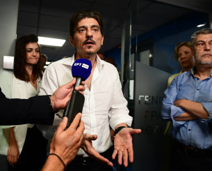 Γιαννακόπουλος μετά τη συνάντηση: «Όλα πήγαν καλά, το πρωτάθλημα θα συνεχιστεί» Γιαννακόπουλος μετά τη συνάντηση: «Όλα πήγαν καλά, το πρωτάθλημα θα συνεχιστεί»