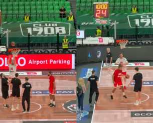 Αποδοκιμασίες στον Βεζένκοφ όταν ο Βούλγαρος βγήκε για ζέσταμα (video) Αποδοκιμασίες στον Βεζένκοφ όταν ο Βούλγαρος βγήκε για ζέσταμα (video)