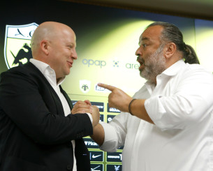 Ηλιόπουλος σε Νίκολιτς: «Εμείς χτίζουμε την τύχη της ΑΕΚ, πάμε!» (video)