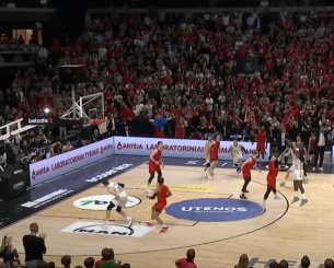 Το απίστευτο buzzer beater του Φρανσίσκο που έστειλε τους τελικούς Λιθουανίας σε πέμπτο παιχνίδι (video)