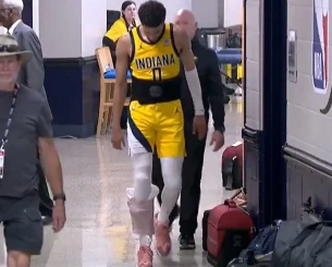 Ο Χαλιμπάρτον τραυματίστηκε αλλά ήταν ξεκάθαρος για το Game 6: «Αν μπορώ να περπατήσω, θέλω να παίξω»