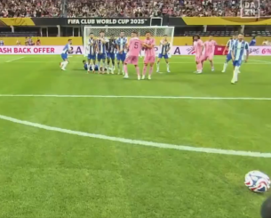 Σαν να φοράς τη σφυρίχτρα - Ζήσε το φάουλ του Μέσι μέσα από το βλέμμα του διαιτητή (video)