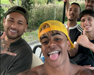 Νεϊμάρ και Γιαμάλ... καλοπερνάνε παρέα στη Βραζιλία