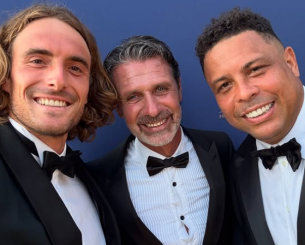 Το καταπληκτικό σχόλιο του Τσιτσιπά στην φωτογραφία του με τον Μουράτογλου και τον Ρονάλντο