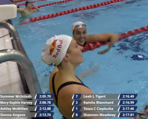 Η τρομερή Μάκιντος κατέρριψε ρεκόρ δεκαετίας στα 200μ μεικτή