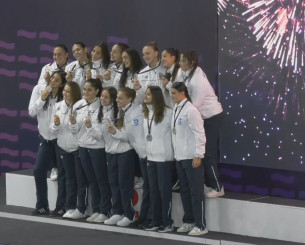 Αργυρή η Εθνική Ελλάδος στο Ευρωπαϊκό Πρωτάθλημα πόλο κορασίδων