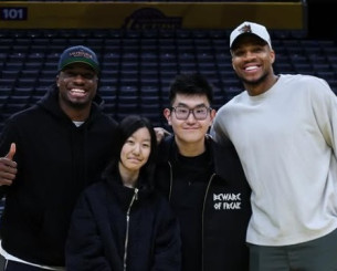 Ο Γιάννης ευχήθηκε χρονιά πολλά στον Σιάο: «Ήρθε για να μείνει»